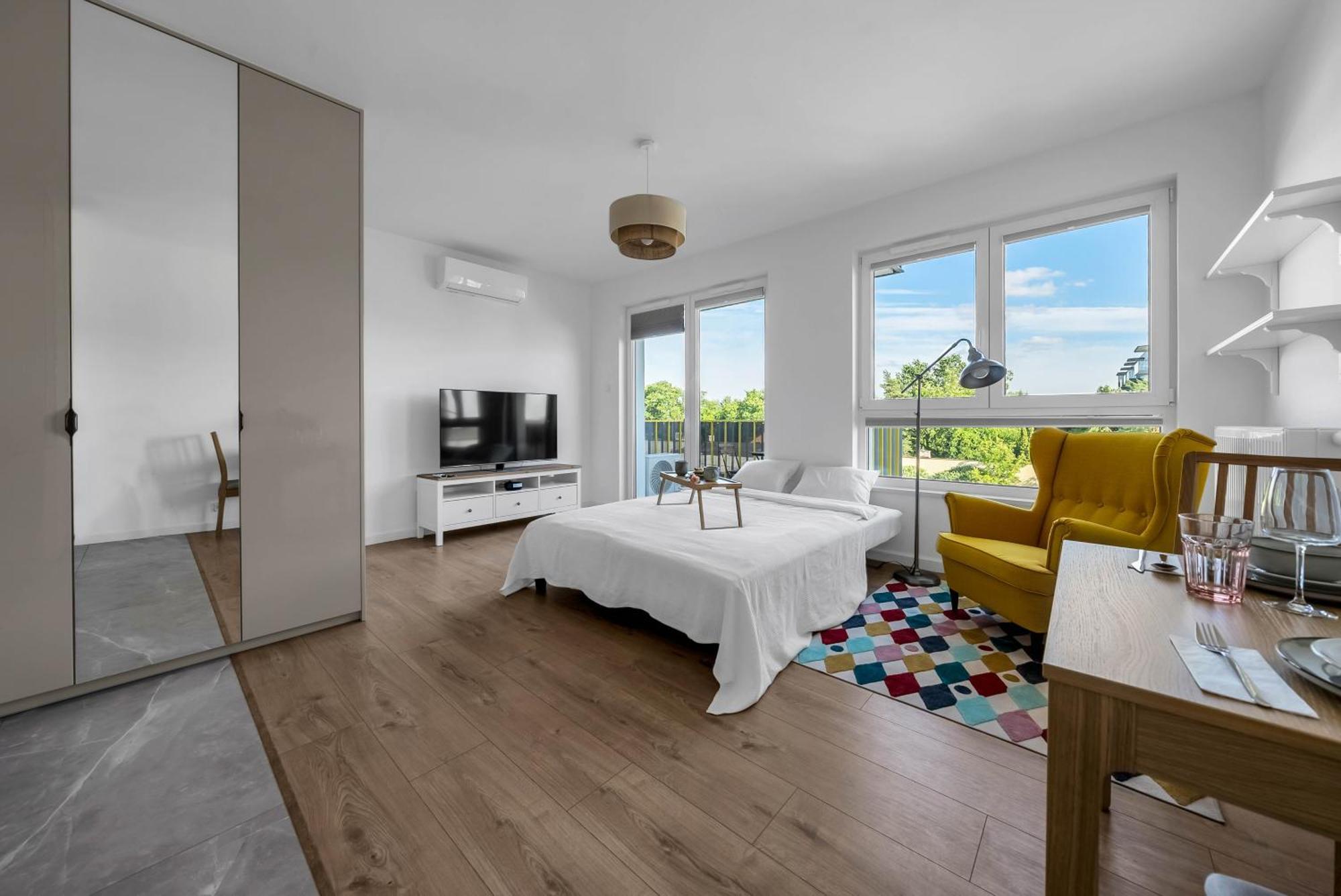 Bialoleka - Balcony, Parking, Ac - By Rentujemy Appartement