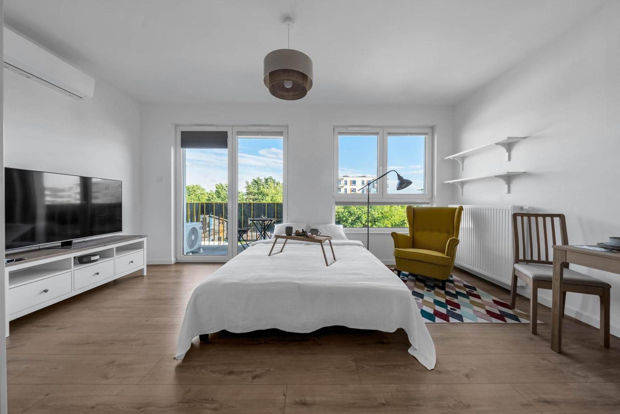 Appartement Bialoleka - Balcony, Parking, Ac - By Rentujemy *